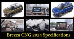 Brezza CNG 2024 Specifications